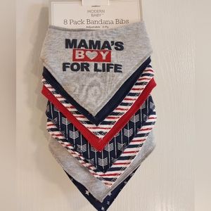 Modern Baby Bandana Bibs